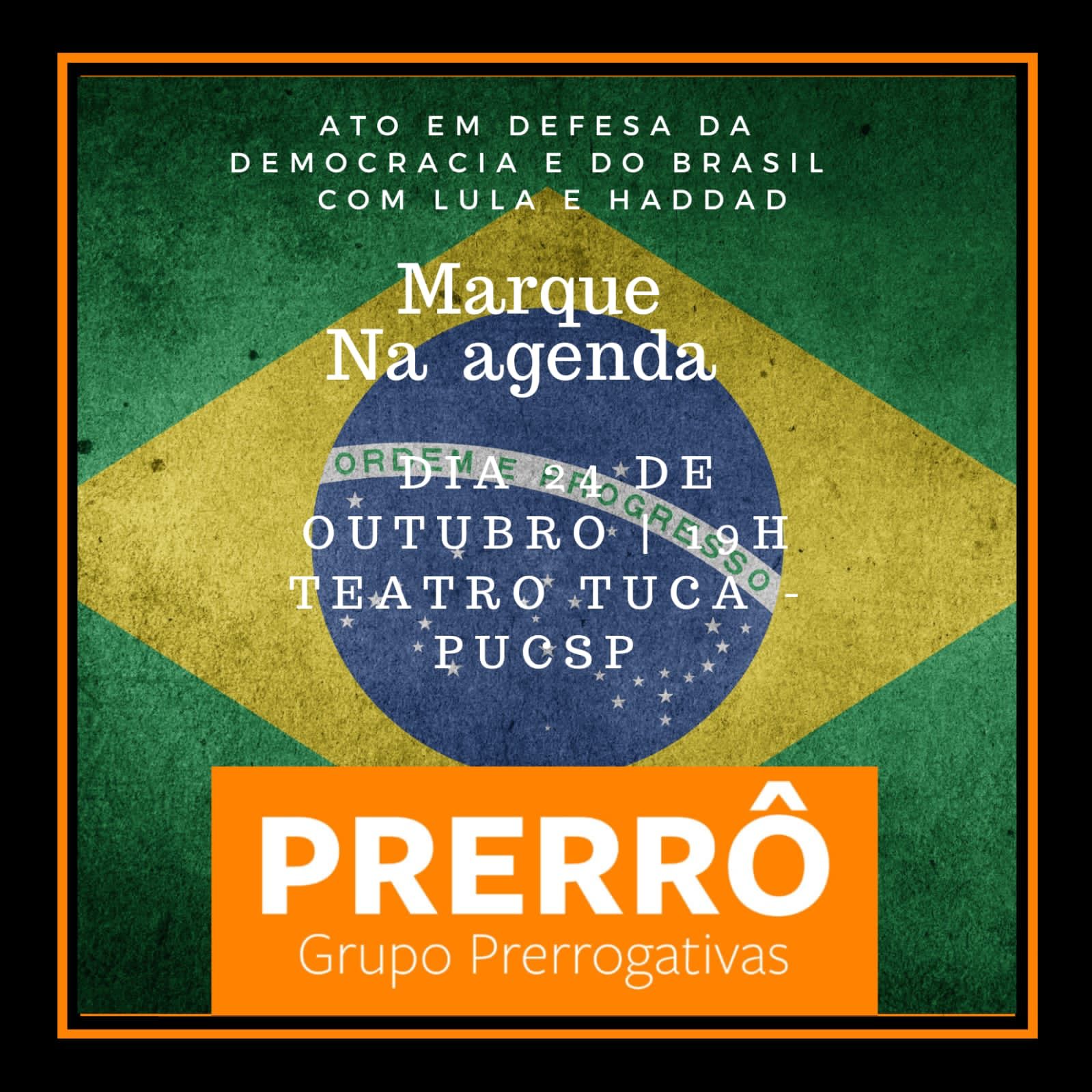 Na última semana, Lula vai a ato pela democracia, debate da Globo e faz live sobre propostas de governo