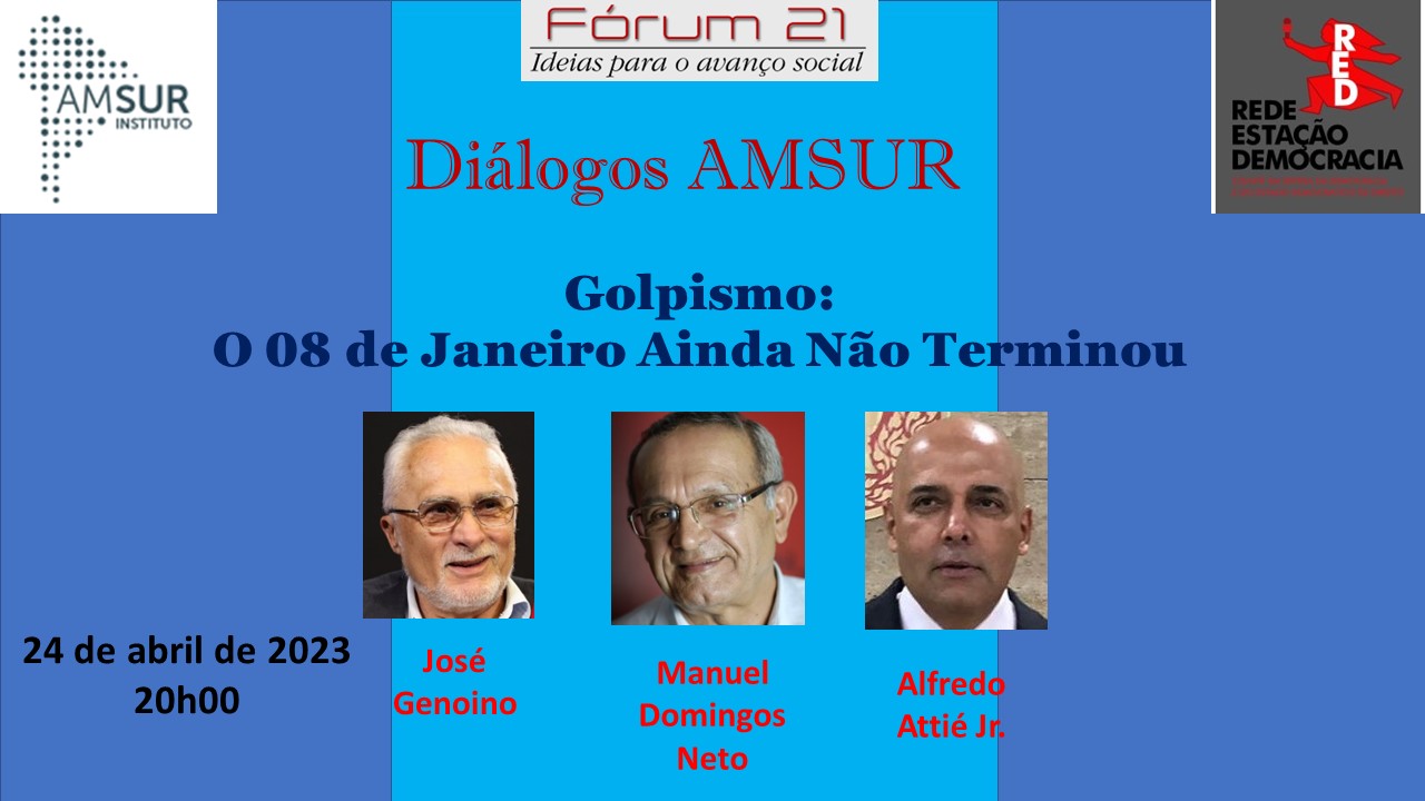 Golpismo: o 8 de Janeiro ainda não terminou – Genoino, Manuel Domingos Neto e Alfredo Attié Jr.