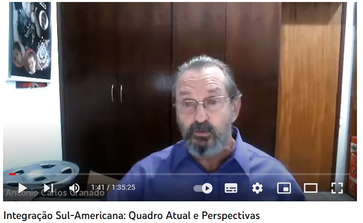 Integração Sul-Americana: Quadro Atual e Perspectivas. Assista ao vídeo. Diálogos Amsur.
