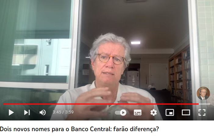 Dois novos nomes para o Banco Central: farão diferença? (por Paulo Nogueira Batista Jr). Assista ao vídeo.