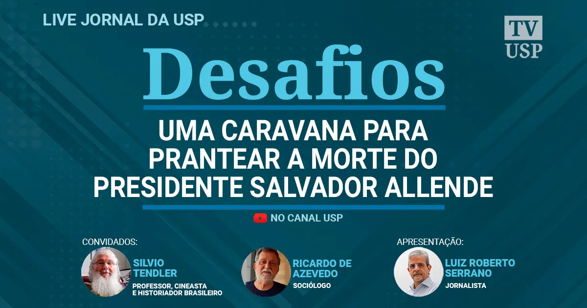 Viva Chile: Uma caravana para prantear a morte do presidente Salvador Allende. Nesta 6a feira 11h, no “Desafios” da USP: Ricardo Azevedo e Sílvio Tendler. Assista ao vídeo.