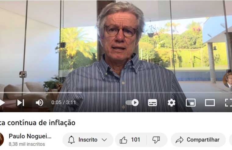 Meta contínua de inflação. Assista ao vídeo.