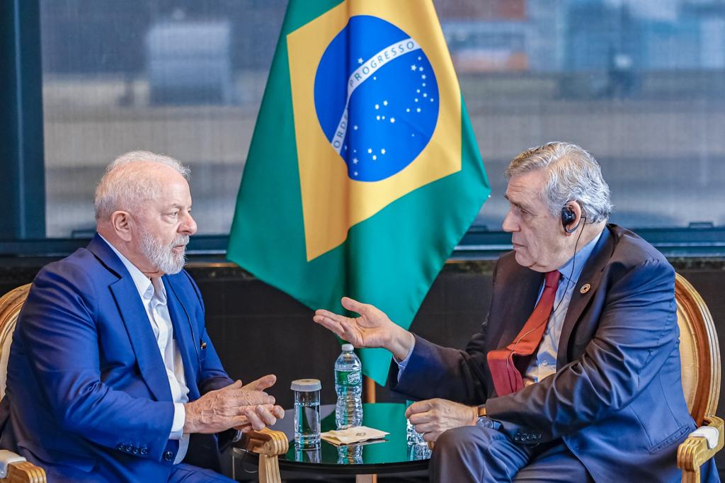 Encontro Lula-Zelenski não é nossa agenda principal em NY, diz Celso Amorim