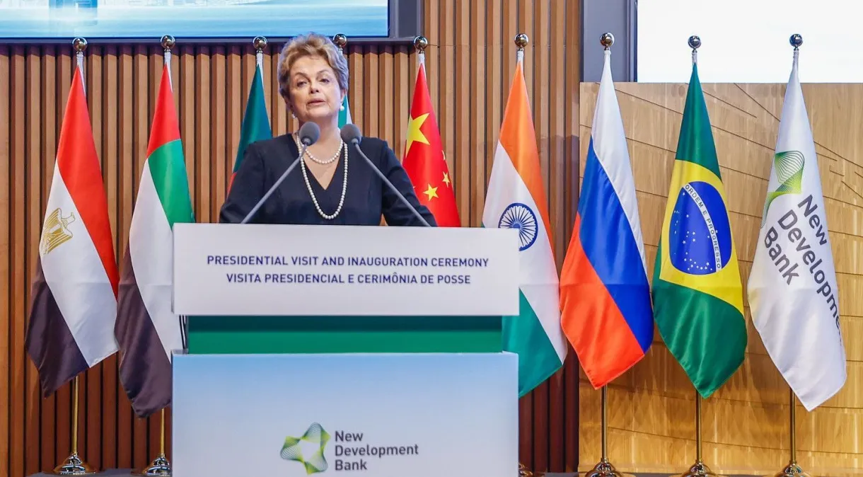 Dilma Rousseff: Brics ultrapassará G7 em poder econômico até 2028