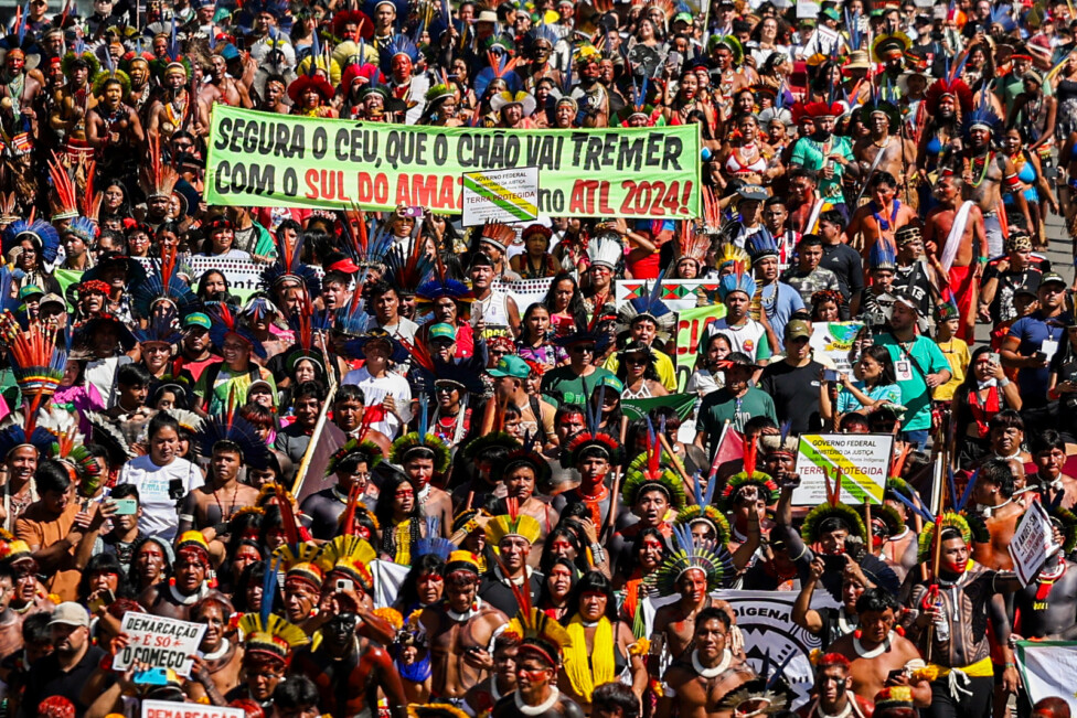Povos indígenas reafirmam seu protagonismo e a luta pela terra no Brasil