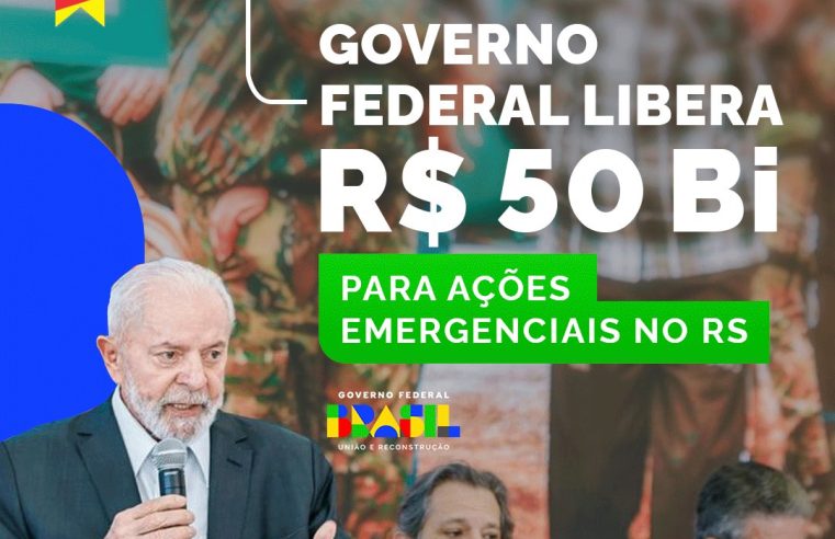 Lula suspende dívida do RS e medidas de socorro estão em vigor mas passam pelo Congresso